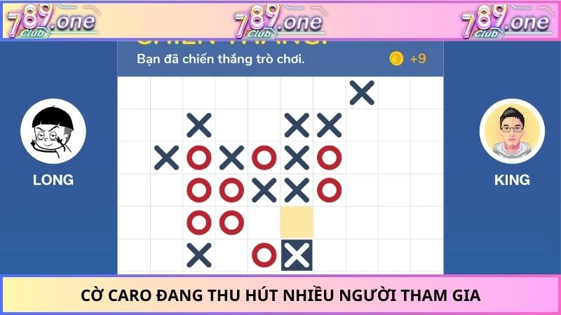 Cờ Caro đang thu hút nhiều người tham gia