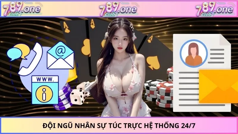 Đội ngũ nhân sự túc trực hệ thống 24/7