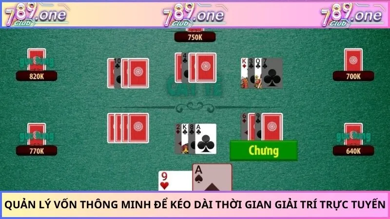 Quản lý vốn thông minh để kéo dài thời gian giải trí trực tuyến