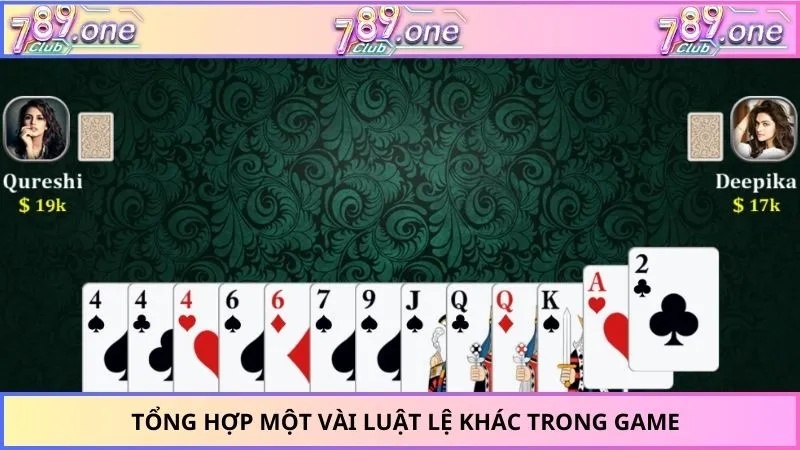 Tổng hợp một vài luật lệ khác trong game