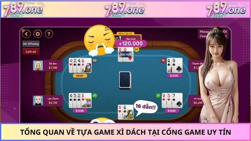 Tổng quan về tựa game xì dách tại cổng game uy tín