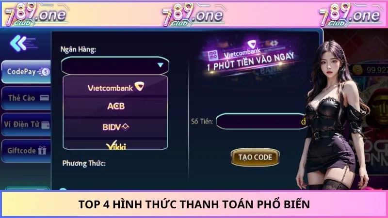 Top 4 hình thức thanh toán phổ biến