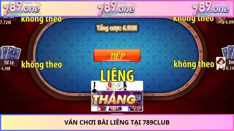 Ván chơi bài liêng tại 789Club